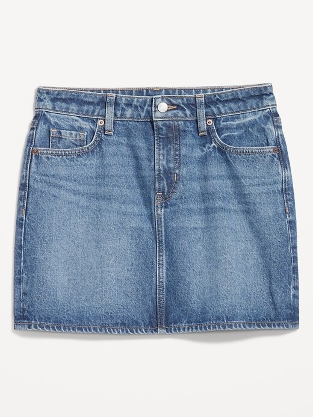 Old Navy Mid-Rise OG Jean Mini Skirt - Picture 1 of 6